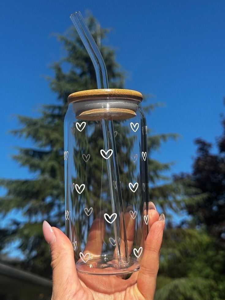 Heart Glass Tumbler